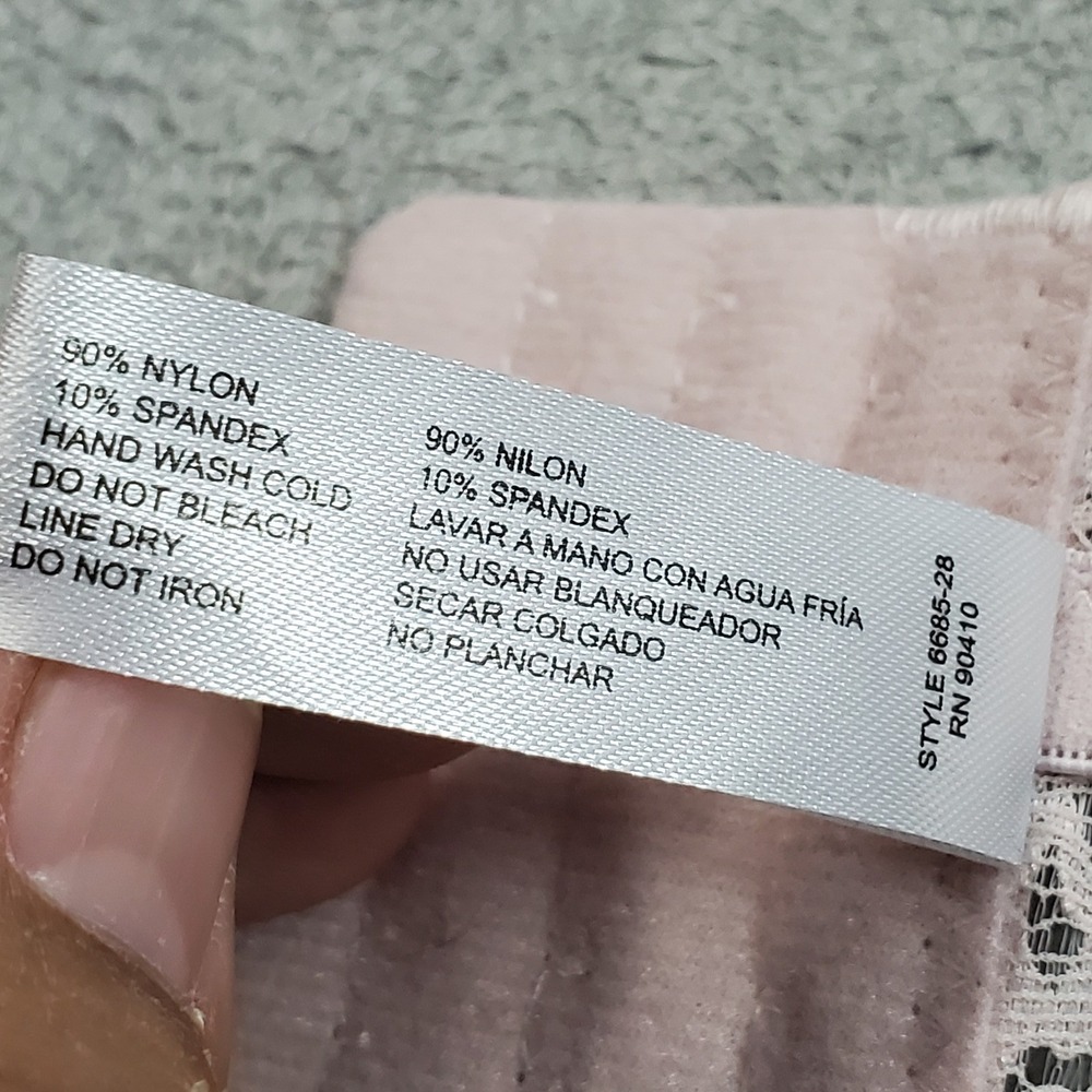 Nicole Miller Women Bra 36C Pink Floral Adjustable Balconette Underwired NWT - Picture 4 of 10